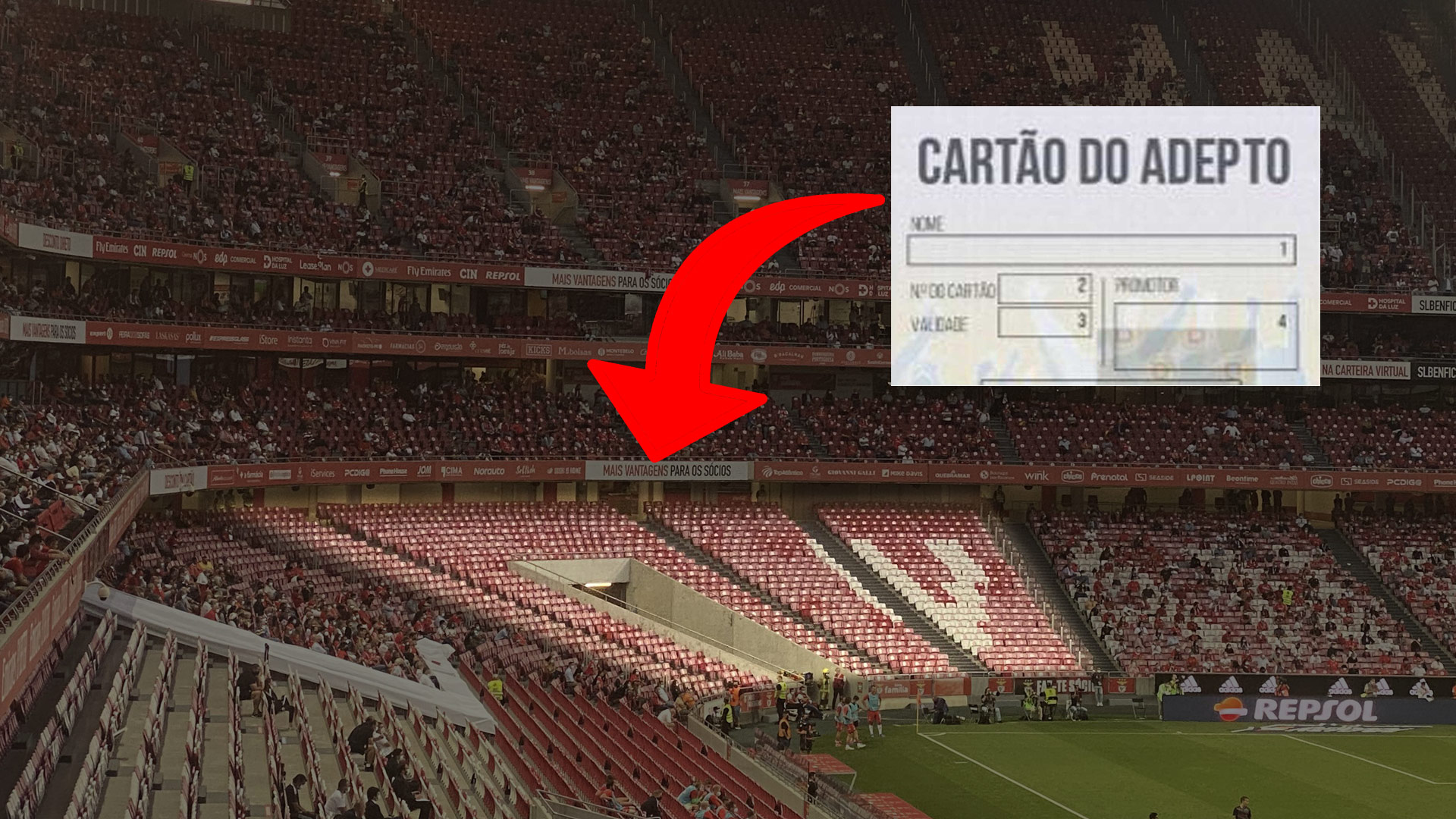 cartão,cartão do adepto,adepto